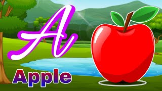 abcd cartoon video a for apple b for ball cartoon abcd rhymes video अ से अनार abcd song abcde [upl. by Esyla]