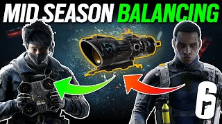 Mid Season Balancing  6News  Rainbow Six Siege [upl. by Isteb]