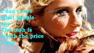 Kesha  Your Love Is My Drug  Lyrics [upl. by Yesiad]