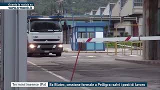 Termini Imerese Pa  Blutec cessione formale a Pelligra salvi i posti di lavoro [upl. by Liakim218]