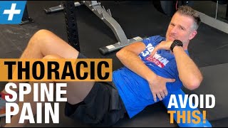 Relief for Thoracic Spine Pain DO THESE 6 Exercises [upl. by Allemap]