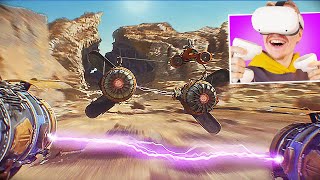 This NEW Star Wars VR Game Lets You Go PODRACING [upl. by Akirdnuhs]