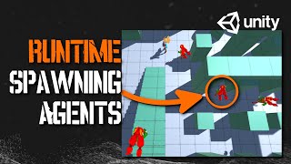 Spawn and Place NavMeshAgents on a NavMesh at Runtime  AI Series Part 4  Unity Tutorial [upl. by Yrruc]