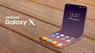 Samsung Galaxy X FOLDABLE SMARTPHONE  Galaxy X Price Specs Release Date 2018 [upl. by Anihsit]