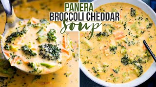 30 Minute Broccoli Cheddar Soup Better than Panera [upl. by Llennaj]