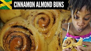 HOW TO MAKE DELICIOUS CINNAMON ALMOND BUNS WITHOUT ICING [upl. by Ellehcir]