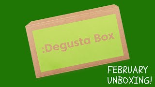 Degustabox UK February  Giveaway amp Unboxing [upl. by Ssitnerp]