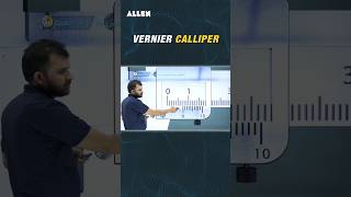 Vernier Caliper How to find Length with the help of Vernier Caliper  ALLENNEET shorts [upl. by Emmott93]