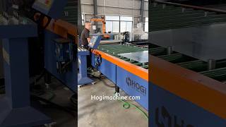 HOGI Automated metal plate rolling production line for stainless steel galvanized cylinders duct [upl. by Leta366]