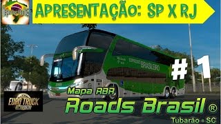 NOVIDADES SP x RJ no mapa RBR  Parte 1 [upl. by Simonne]