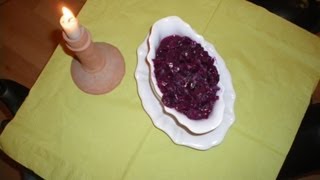 my german red cabbage  rotkohl [upl. by Nabroc]