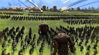 Goblins SURROUND Dwarven FORT  Lord of the Rings SIEGE [upl. by Sachi]