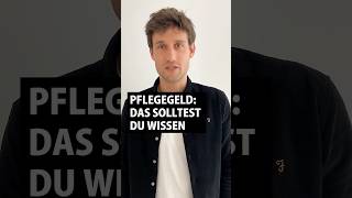 Pflegegeld  Das solltest du wissen shortvideo shorts [upl. by Toomay]