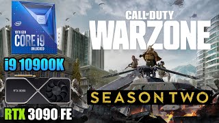 Call of Duty Warzone  RTX 3090  i9 10900K  1080p 1440p amp 4K  High amp Low Settings  Season 2 [upl. by Demodena]