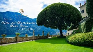 Villa del Balbianello Lake Como film in 4K UHD [upl. by Buff]