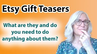 Whats an Etsy gift teaser and should you do anything different for an order with one [upl. by Oran]