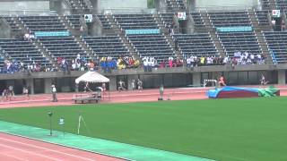 2012熊本県高校総体陸上 ～ 女子100m×4 予選２組 ～ [upl. by Faruq]