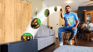 REGULAR GUYS TRY DUDE PERFECT TRICK SHOTS IN REAL LIFE  Dude Average [upl. by Yrrah]