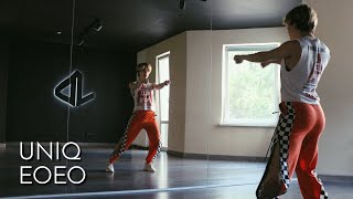 UNIQ  EOEO Dance Tutorial Русский Туториал [upl. by Yatnuhs]