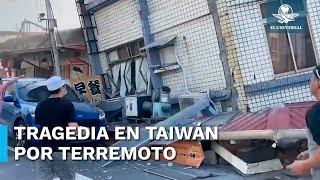 Terremoto de 75 sacude Taiwán hay alerta de tsunami [upl. by Netneuq]