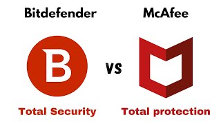 Bitdefender Total Security VS McAfee Total Protection  Vírus Windows [upl. by Buchanan]