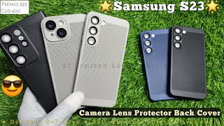 Samsung Galaxy S23 Premium Back Case  Sansumg Glaxy S23 Camera Lens Protector Cover [upl. by Karwan]