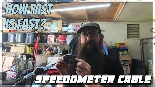 How Fast Is Fast  Speedo Cable Install  Vespa Rally Rebuild Part 7 [upl. by Radack]