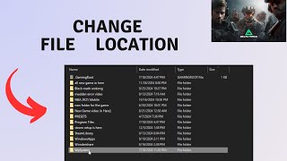 How to Change Delta Force File Location  Change Game Directory Without Redownloading [upl. by Lexie]