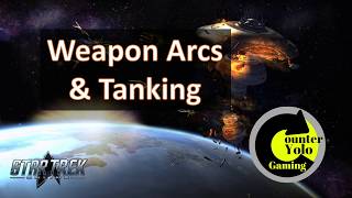 Weapon Arcs amp Tanking Broadsiding vs ForwardFiring Tanks  Star Trek Online [upl. by Leamaj]