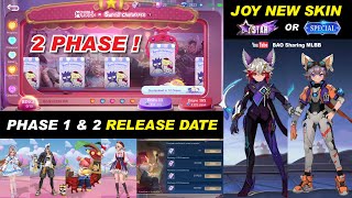 MLBB x Sanrio Event 2023 Phase 1 and Phase 2 RELEASE DATE 😍 Upcoming Joy New Skin [upl. by Airretal]