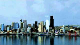 Evolution of Seattle Skyline [upl. by Thoer]