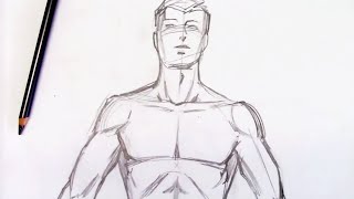 How to Draw the Male Torso Step by Step [upl. by Price]