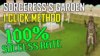 1 Click Sorceresss Garden Runelite Addon Never fail again 125k xph [upl. by Ahsinhoj831]