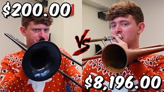 Can You Hear The Difference Between Cheap And Expensive Trombones [upl. by Charin]