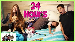 24 Hours  Sneaking Into Audreys Apartment Gone Wrong  That YouTub3 Family  The Adventurers [upl. by Kei]