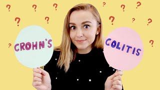 Whats the Difference Between Crohns and Ulcerative Colitis  Hannah Witton [upl. by Harvison]