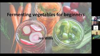 Fermenting vegetables for beginners with Jen Willis [upl. by Bullen]