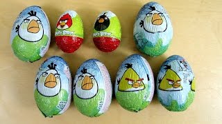 Angry Birds Surprise Chocolate Eggs [upl. by Jo279]