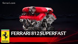 Ferrari 812 Superfast  Powertrain [upl. by Vaas]