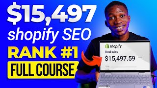 Shopify SEO Optimization Guide for Beginners  How To Do Ecommerce SEO Full Course [upl. by Graf]