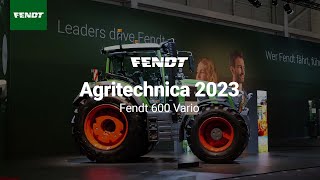 Agritechnica 2023  Thementag Fendt 600 Vario  13 November 2 Messetag  Fendt [upl. by Eizus251]