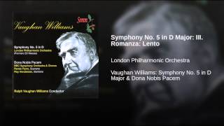 Symphony No 5 in D Major III Romanza Lento [upl. by Casavant]