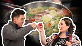 Thai Steamed Fish with Lime and Garlic Pla Neung Manao made Easy with Blake Wu [upl. by Eph705]