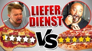 0 STERNE vs 5 STERNE Essen bestellen  Experiment  Food Fun [upl. by Engdahl]