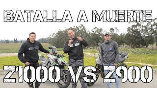 KAWASAKI Z900 VS Z1000  BATALLA A MUERTE FULLGASS [upl. by Shipman]