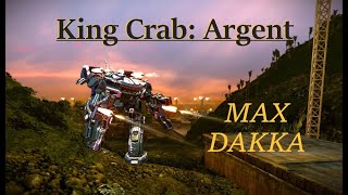 MWO 1166 Dmg DAKKA KCGArgent [upl. by Ardnazxela]