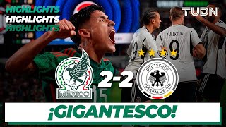 México 22 Alemania  HIGHLIGHTS  Amistoso Internacional  TUDN [upl. by Neillij]