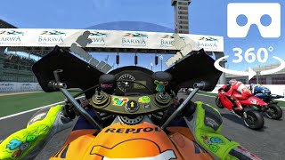 360° FirstPerson Motorbike CRASH MotoGP 21 in VR [upl. by Mcconaghy171]