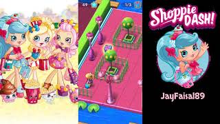 Shopkins Shoppie Dash level 68  69 LEVEL GREGET [upl. by Iatnahs]