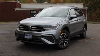 2022 VW Tiguan S  Features Review amp POV Road Test [upl. by Canale]